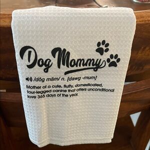 Dog Mommy Kitchen Towel